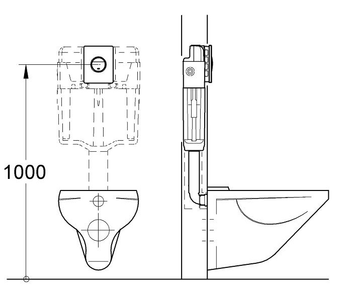 Grohe Nova Cosmopolitan (38765000) Габаритні розміри