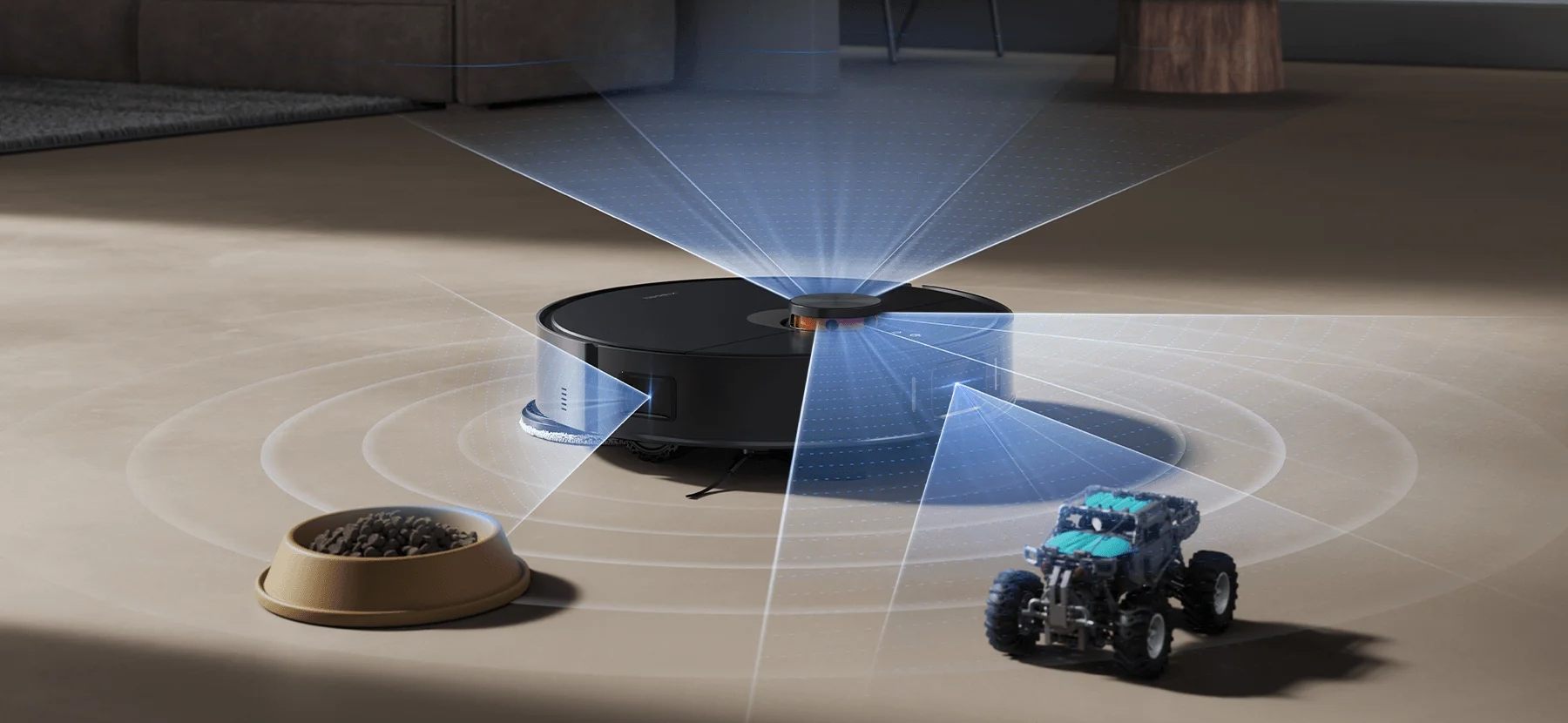 огляд товару Робот-пилосос Xiaomi Robot Vacuum X20 Max Black - фотографія 12