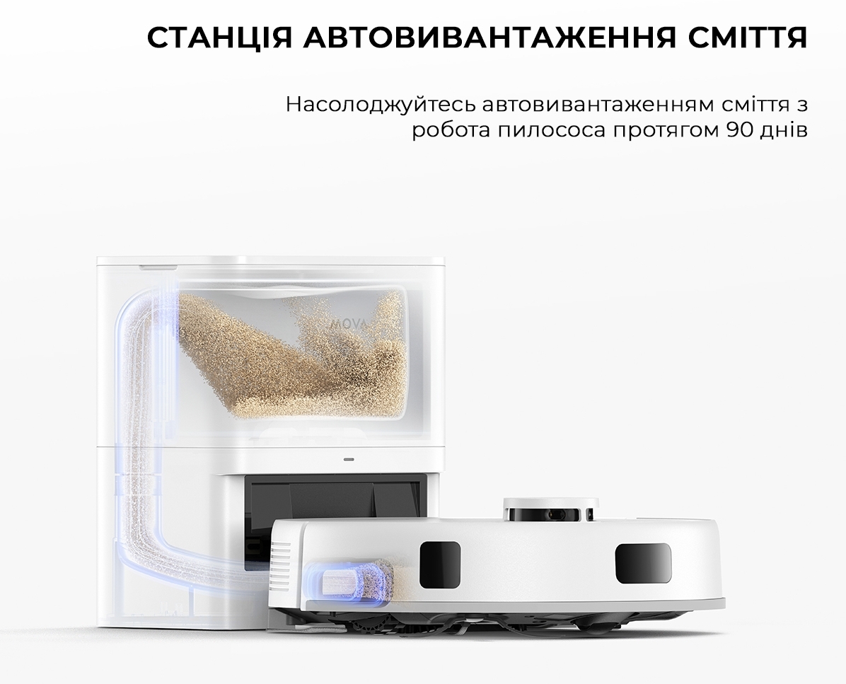 Робот-пылесос Dreame Bot Mova E20 Plus (RLE22GD) характеристики - фотография 7