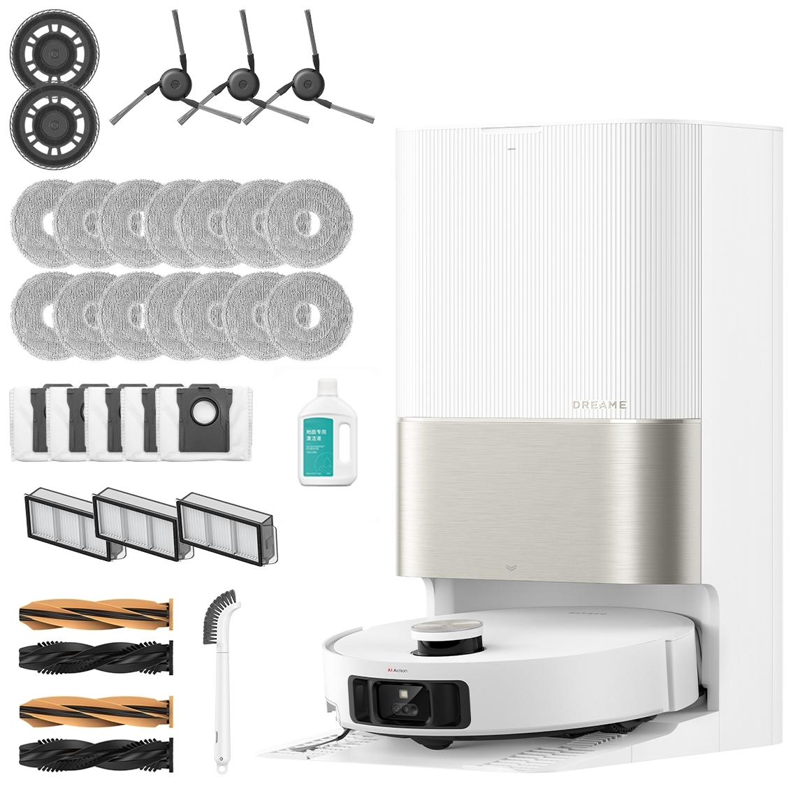 Dreame X50 Ultra Complete White (RLX85CE-4-WH) на сайте - фото 20