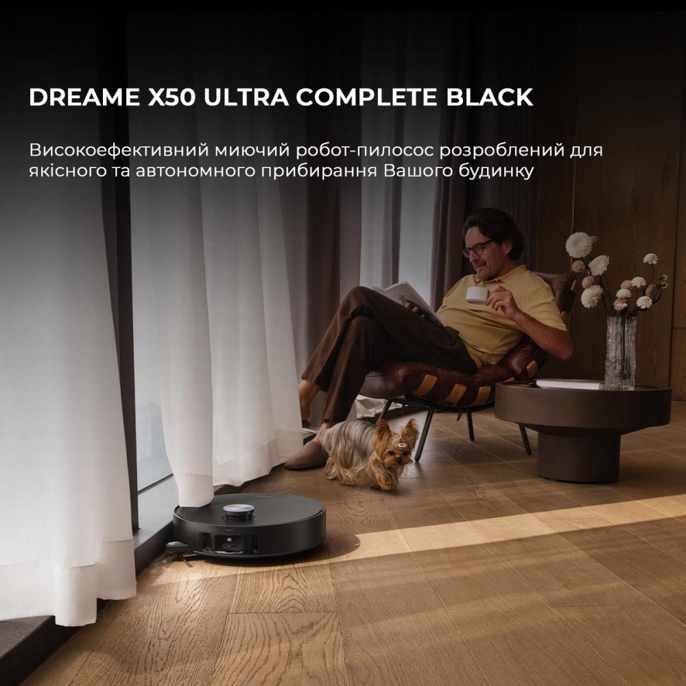 в продаже Робот-пылесос Dreame X50 Ultra Complete Black (RLX85CE-4-BL) - фото 3