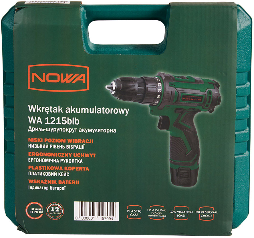 Дриль-шурупокрут Nowa WA1215blb (145709) зовнішній вигляд - фото 9