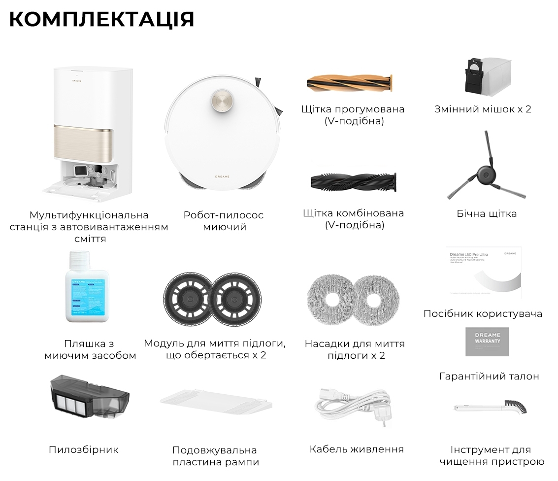 Dreame Bot L50 Pro Ultra на сайте - фото 20