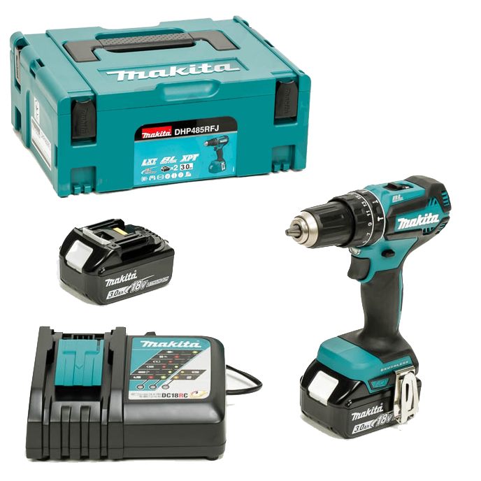 Дриль-шурупокрут Makita DHP485RFJ