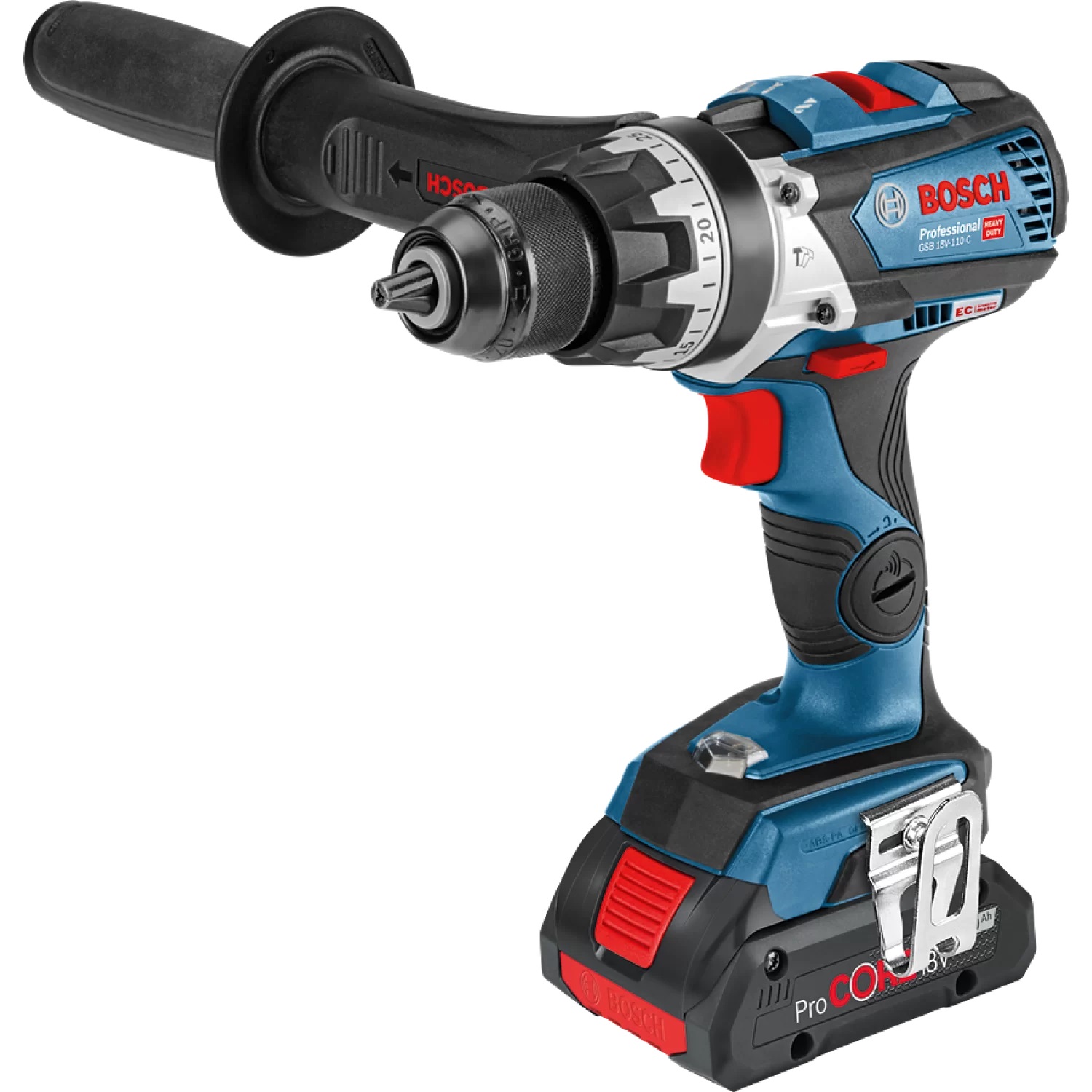 Дриль-шурупокрут Bosch GSB 18V-110 C (06019G030A) ціна 15030 грн - фотографія 2