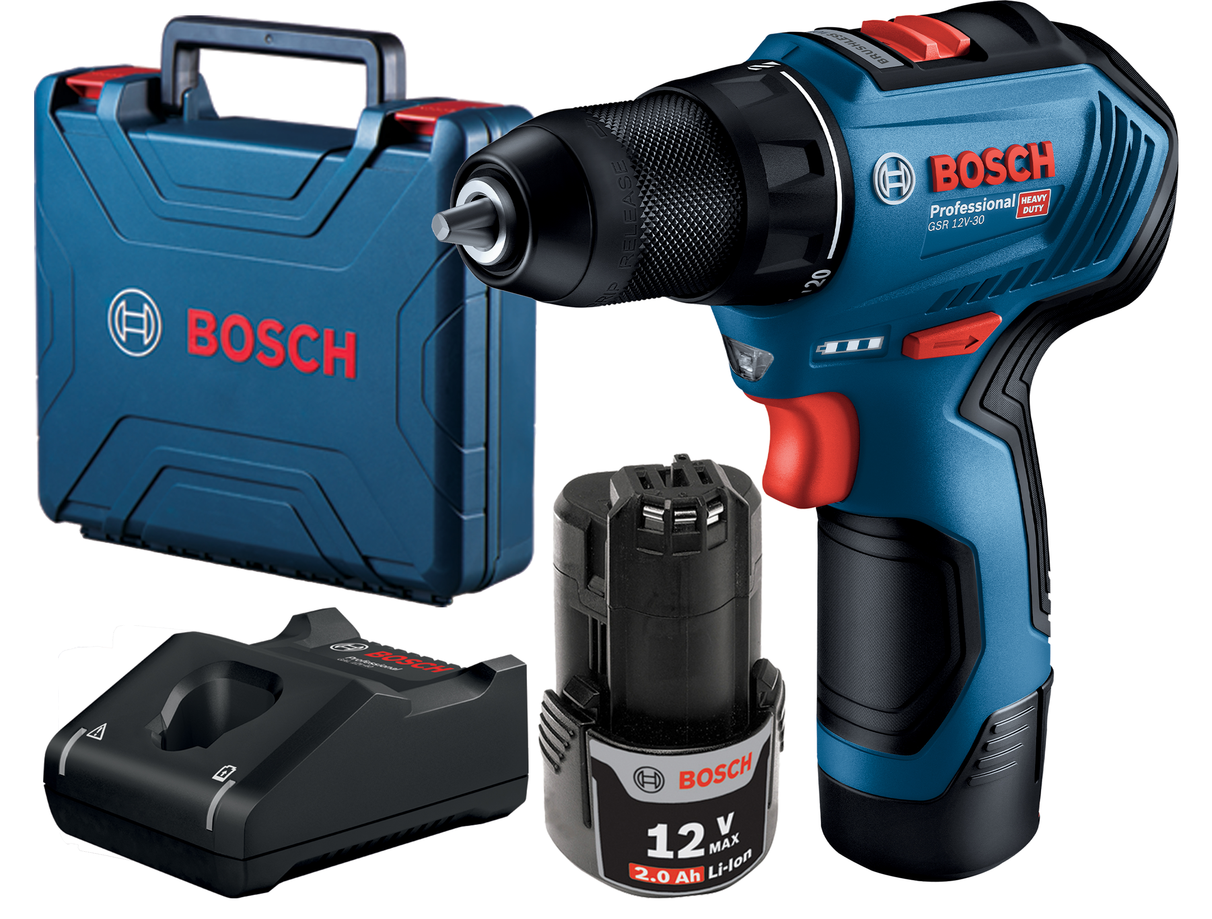 Дриль-шурупокрут Bosch GSR 12V-30 (06019G9000)