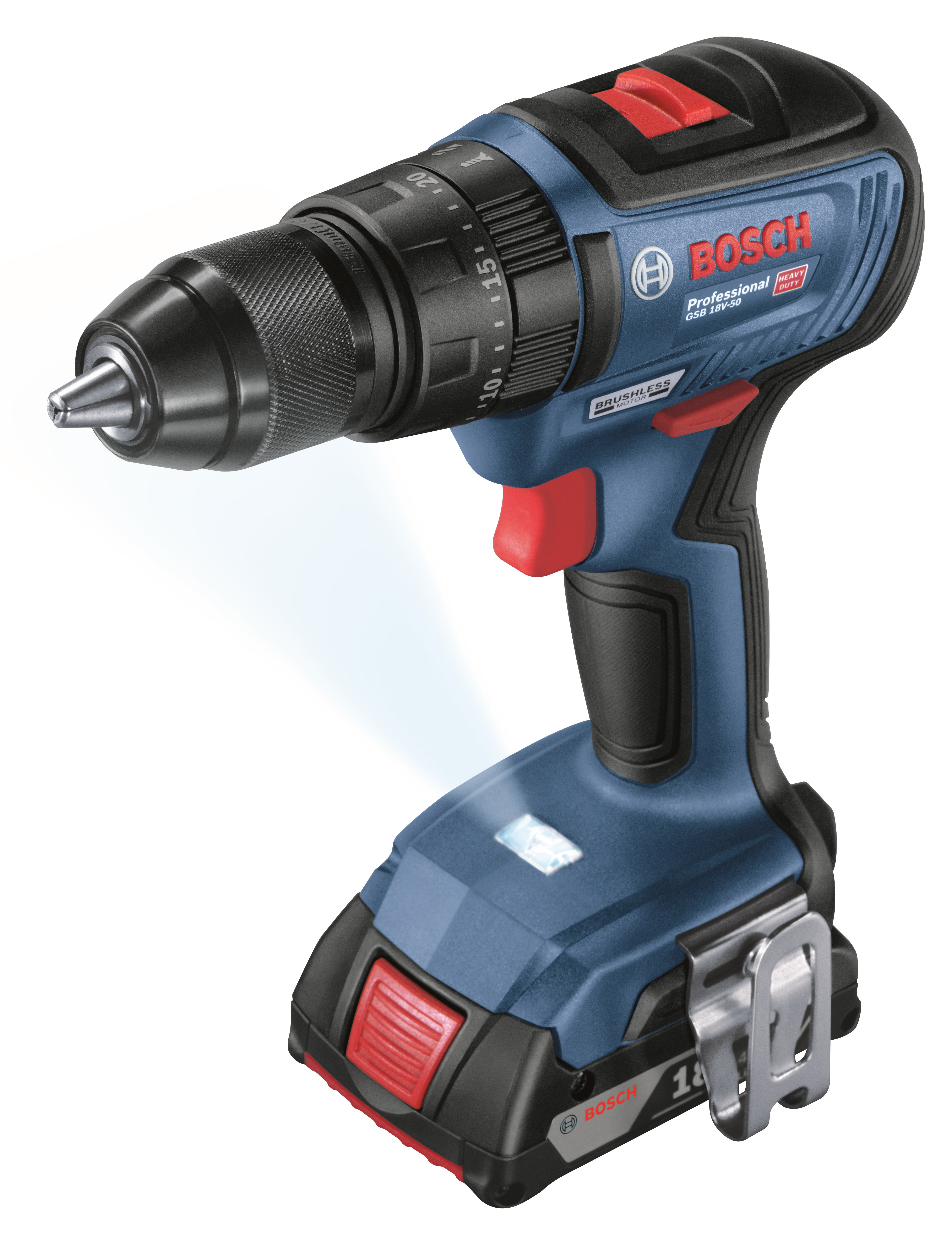 Дриль-шурупокрут Bosch GSB 18V-50 (06019H5100) ціна 9270 грн - фотографія 2