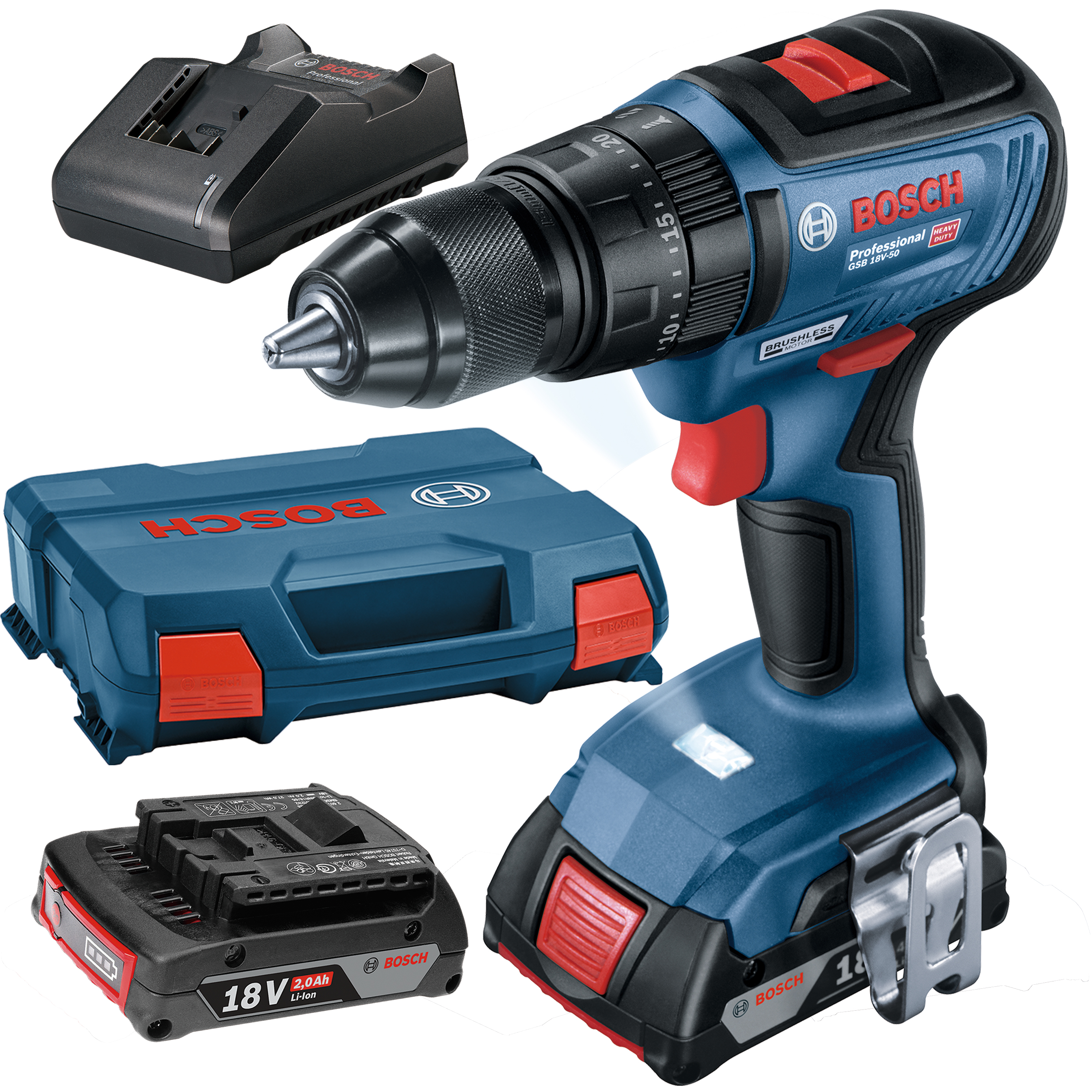 Дриль-шурупокрут Bosch GSB 18V-50 (06019H5100)