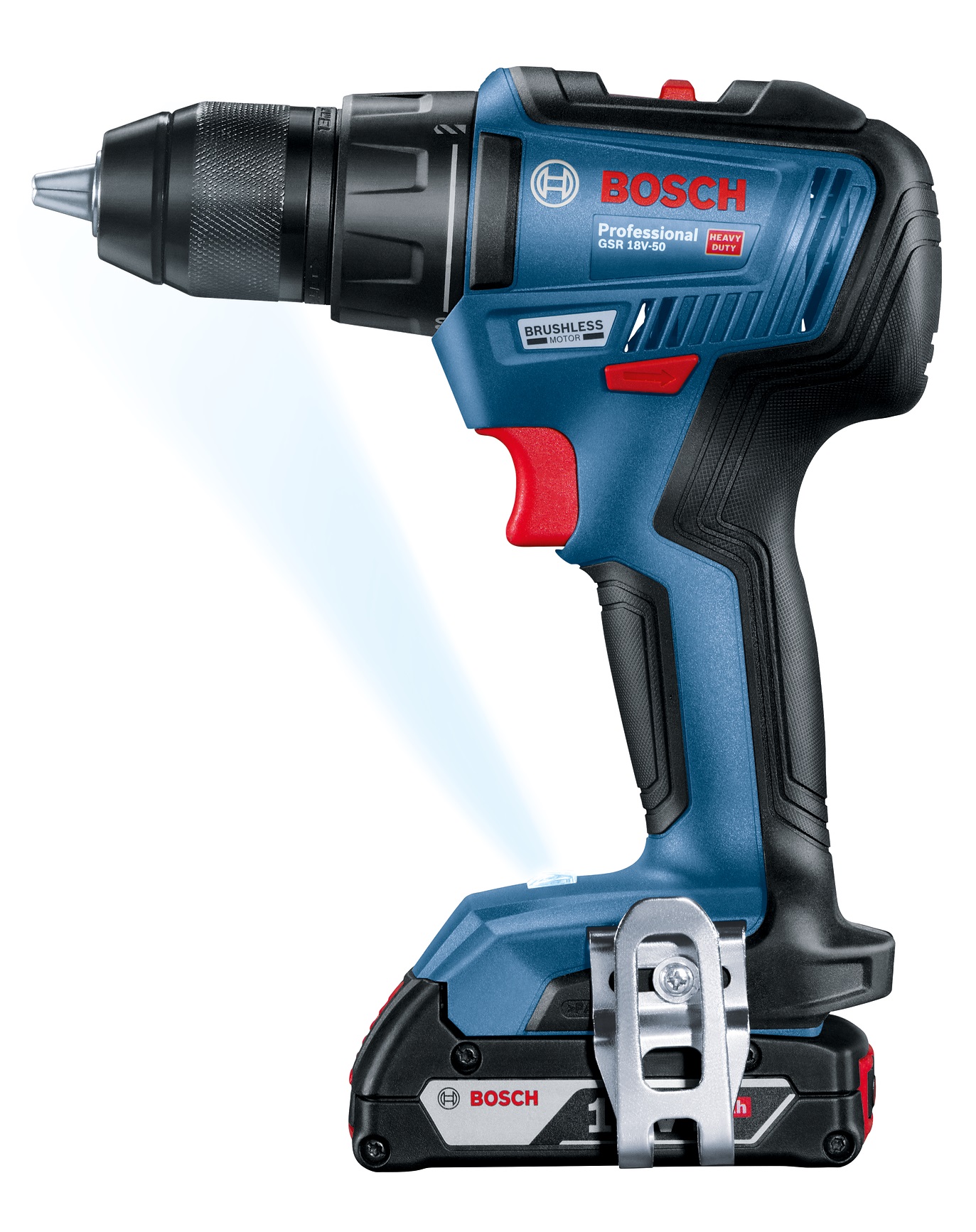 Дриль-шурупокрут Bosch GSR 18V-50 (06019H5000) ціна 8874 грн - фотографія 2