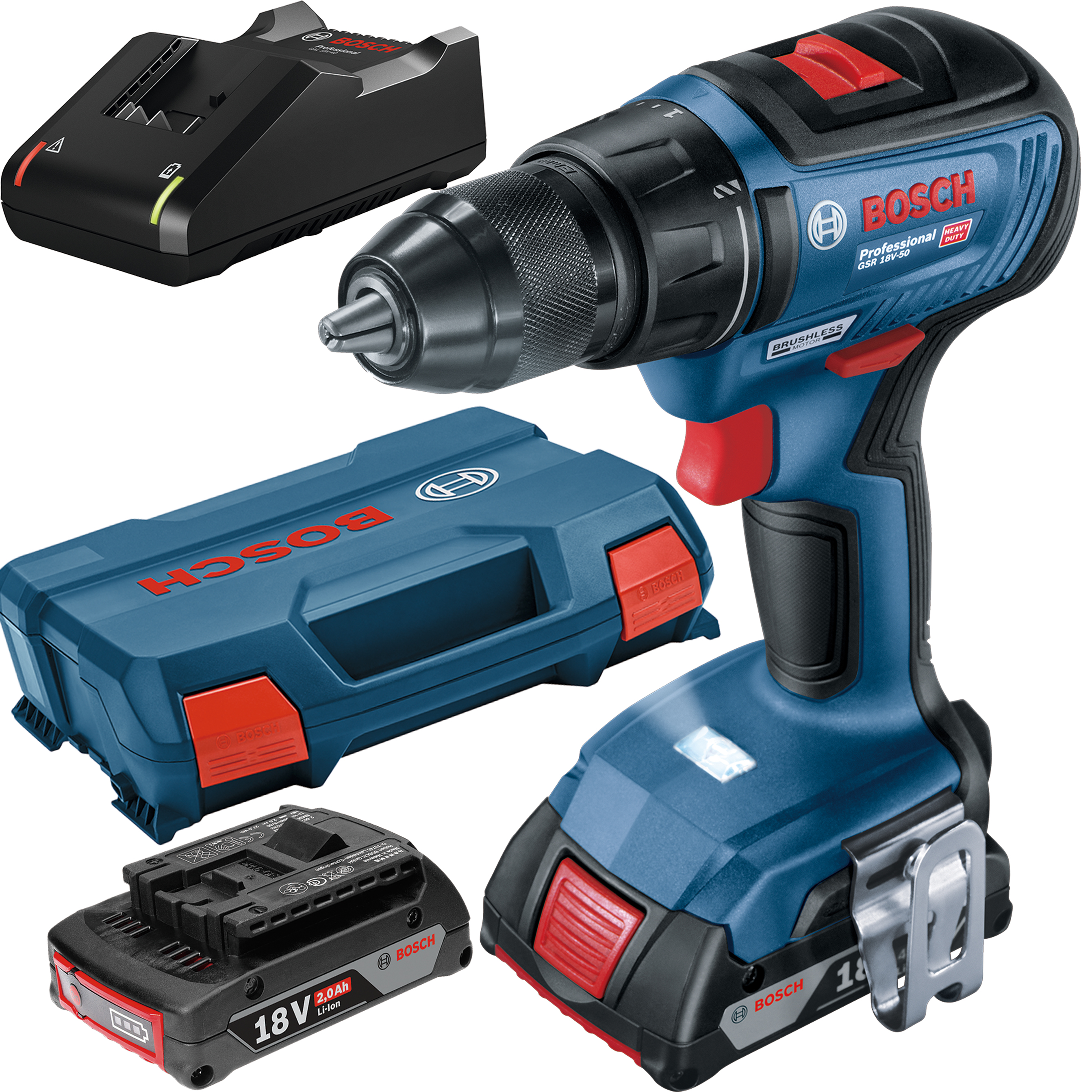 Дриль-шурупокрут Bosch GSR 18V-50 (06019H5000)