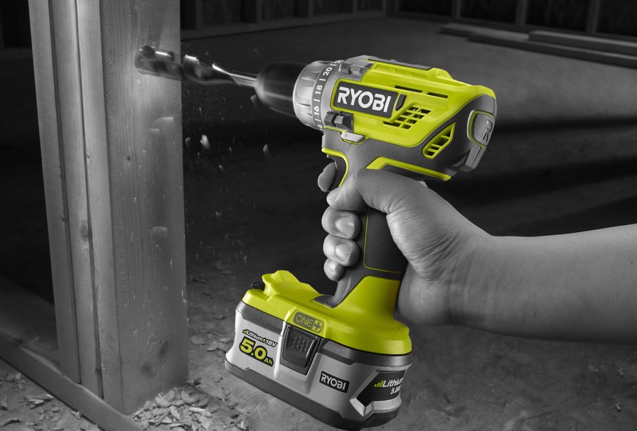 Дрель-шуруповерт Ryobi ONE+ R18DD3-0 (5133002889) цена 4249 грн - фотография 2