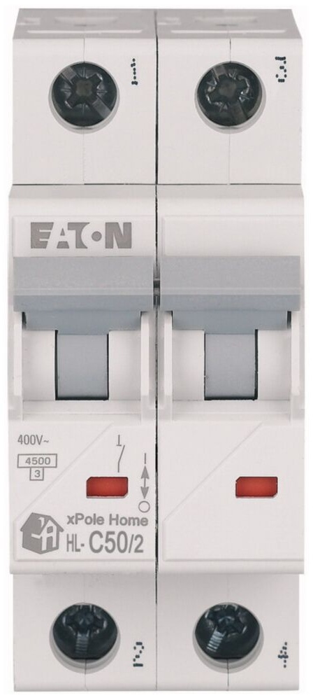 Автоматический выключатель Eaton HL-C50/2 (194776) цена 713 грн - фотография 2
