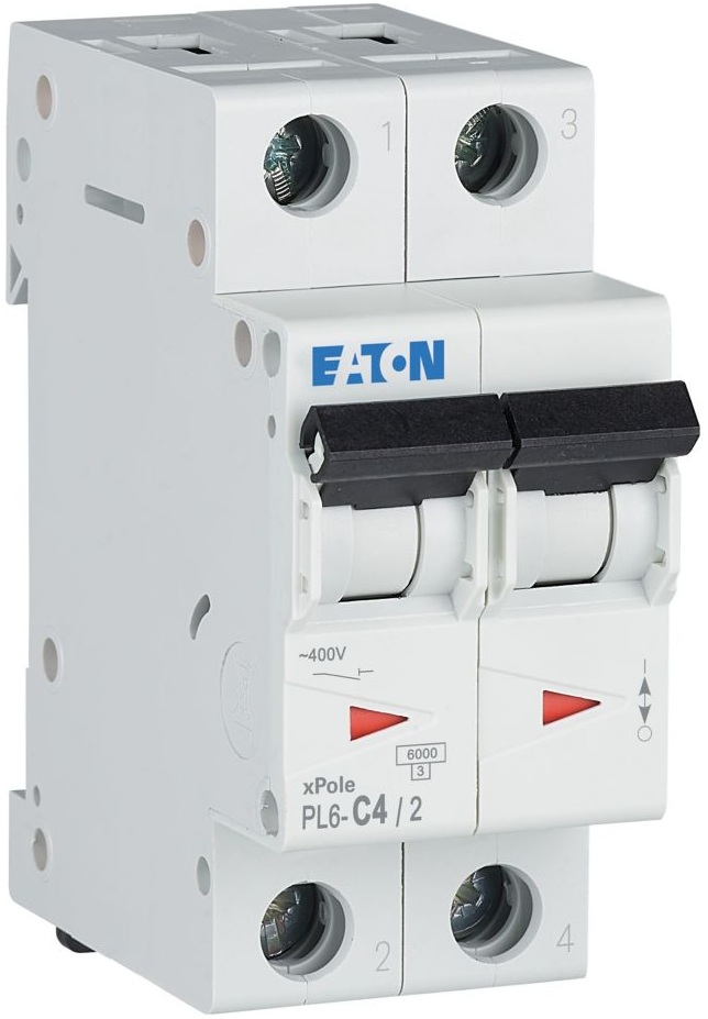 в продаже Автоматический выключатель Eaton PL6-C4/2 (286563) - фото 3