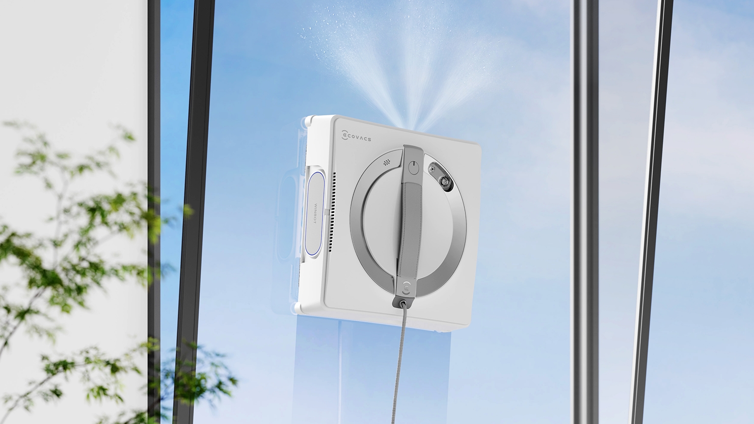 обзор товара Робот-пылесос для мойки окон Ecovacs Winbot W2 Pro (WG852-11) - фотография 12