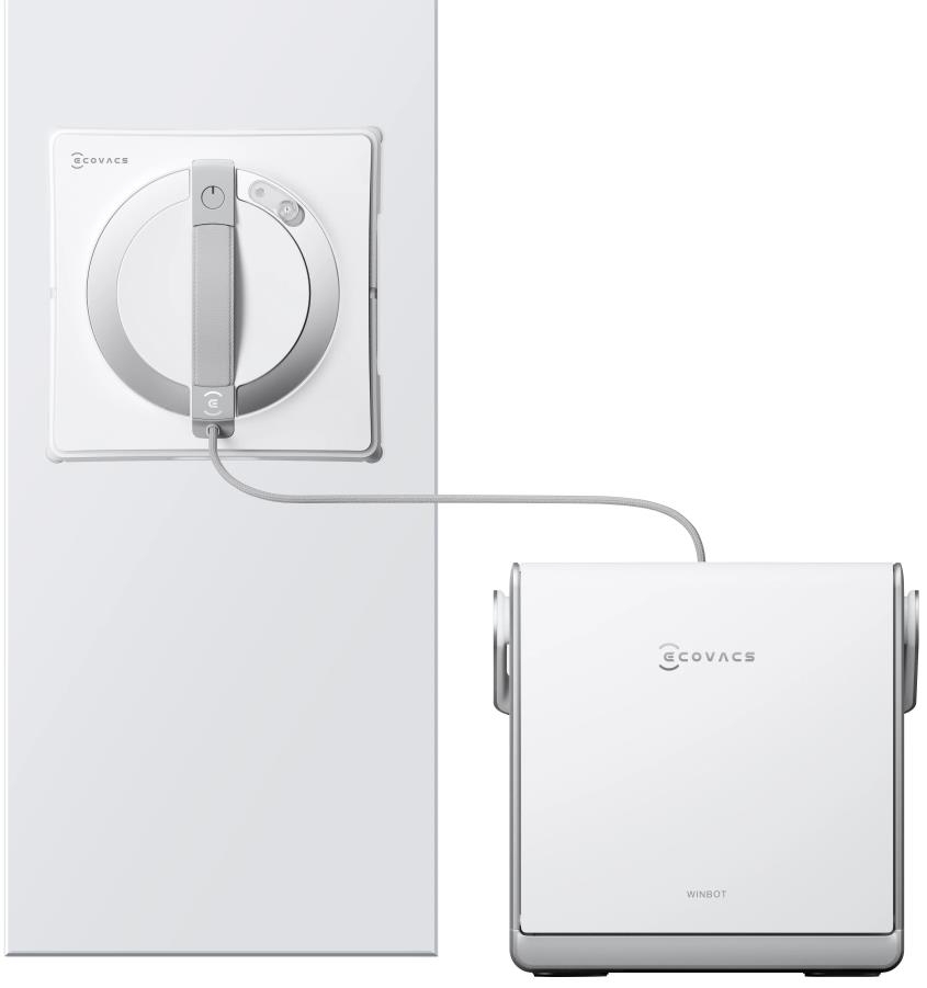 Робот-пылесос для мойки окон Ecovacs Winbot W2 Pro Omni (WG851-1) цена 29999 грн - фотография 2