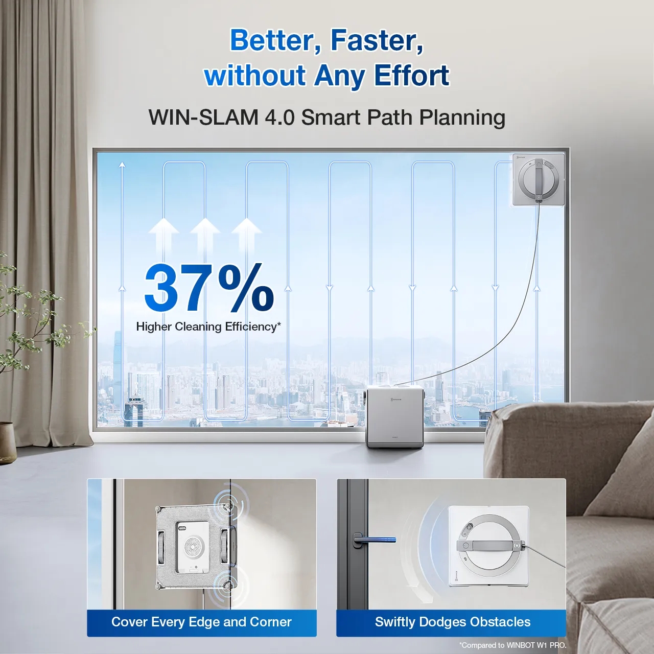 карточка товара Ecovacs Winbot W2 Pro Omni (WG851-1) - фото 16