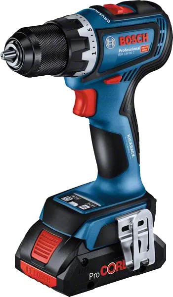 Дрель-шуруповерт Bosch GSR 18V-90 C (06019K6002) цена 9498 грн - фотография 2