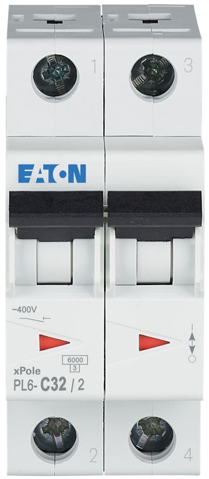 Автоматический выключатель Eaton PL6-C32/2 (286570) цена 857 грн - фотография 2