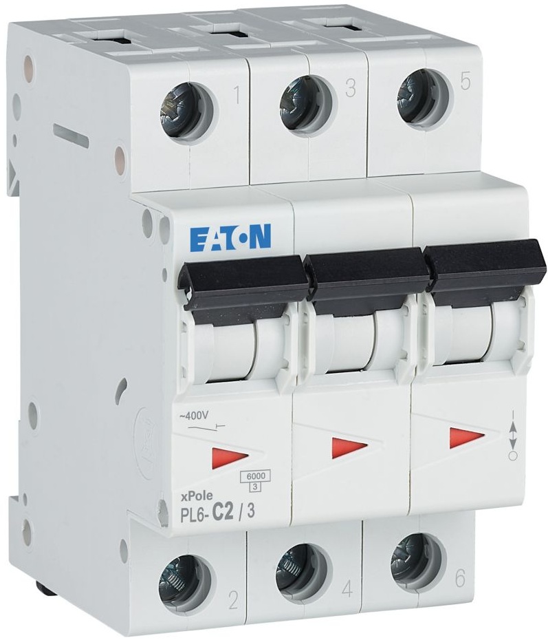в продаже Автоматический выключатель Eaton PL6-C2/3 (286596) - фото 3