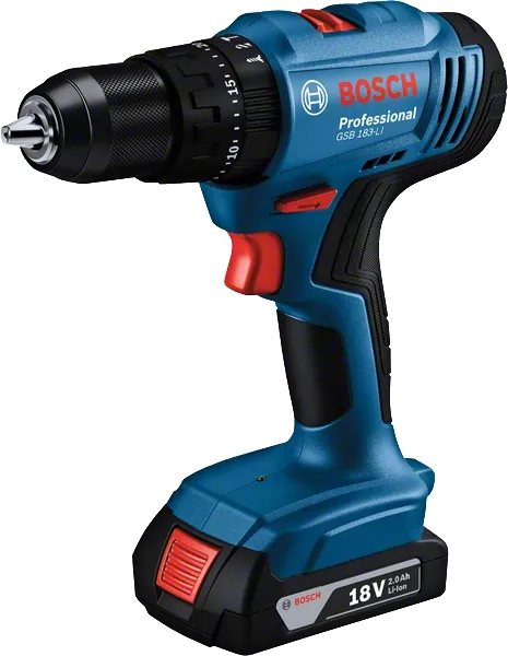 Дрель-шуруповерт Bosch GSB 183-LI (06019K9100) цена 6924 грн - фотография 2