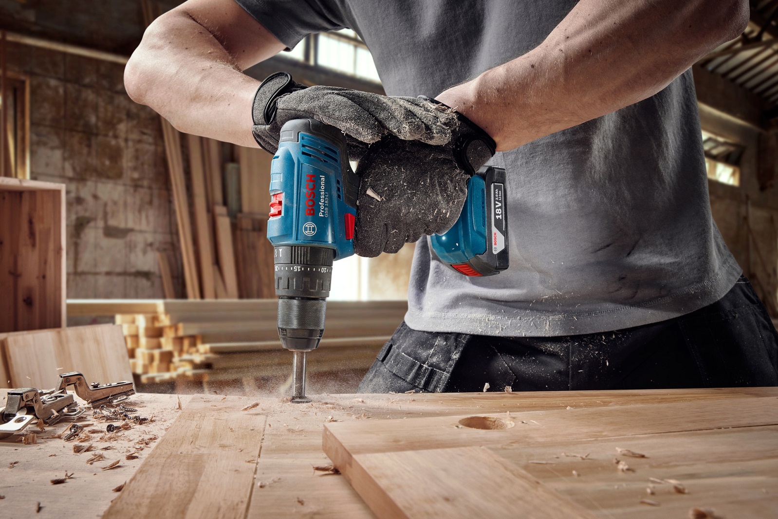 товарная единица Bosch GSB 183-LI (06019K9100) - фото 15