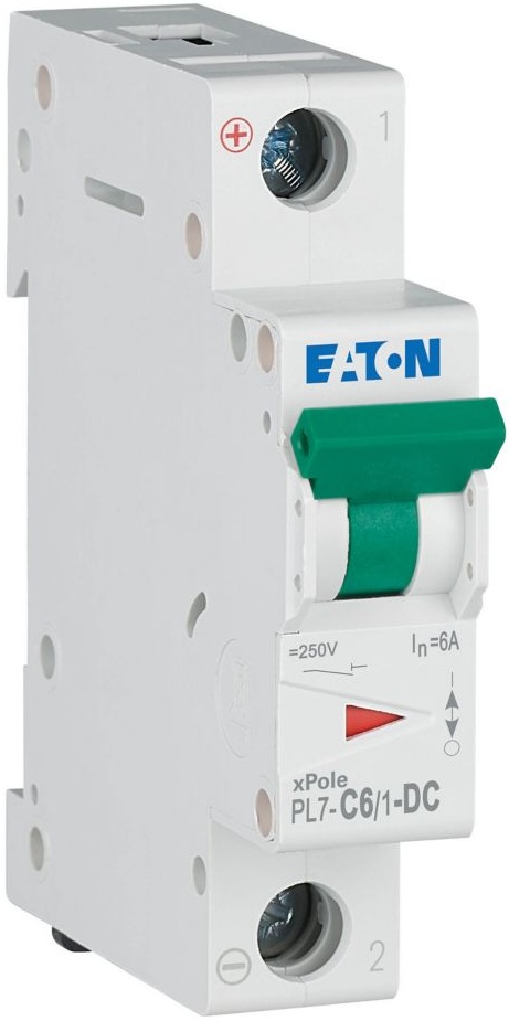 в продаже Автоматический выключатель Eaton PL7-C6/1-DC (264886) - фото 3