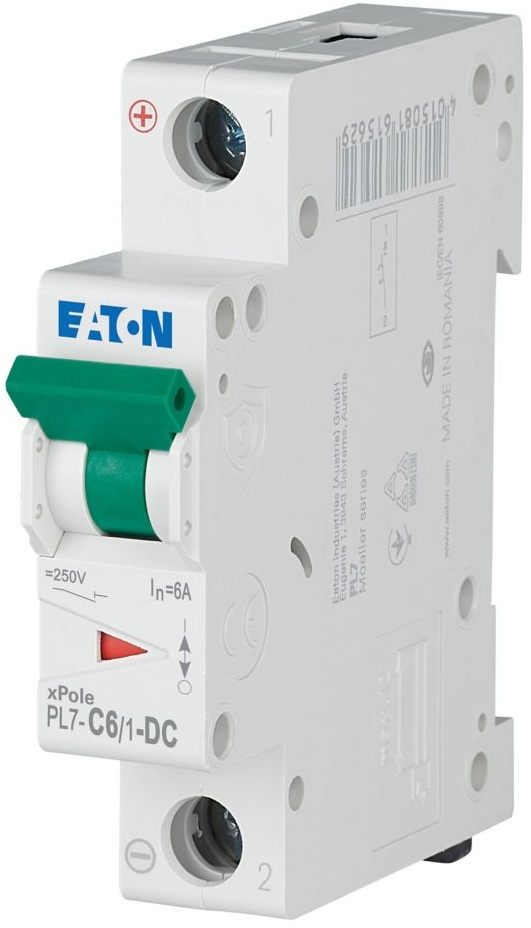 Автоматический выключатель Eaton PL7-C6/1-DC (264886)