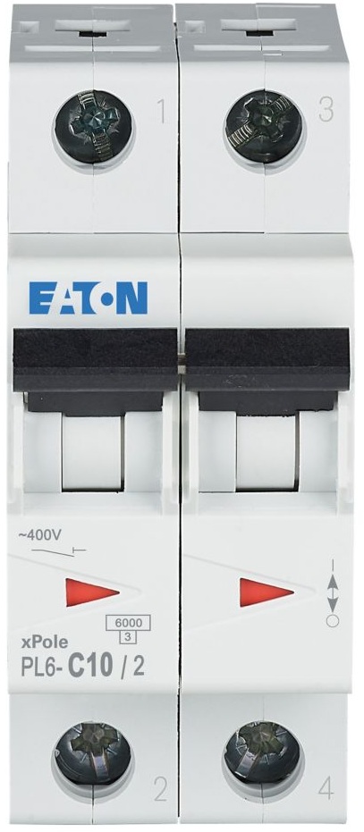 Автоматический выключатель Eaton PL6-C10/2 (286565) цена 857 грн - фотография 2
