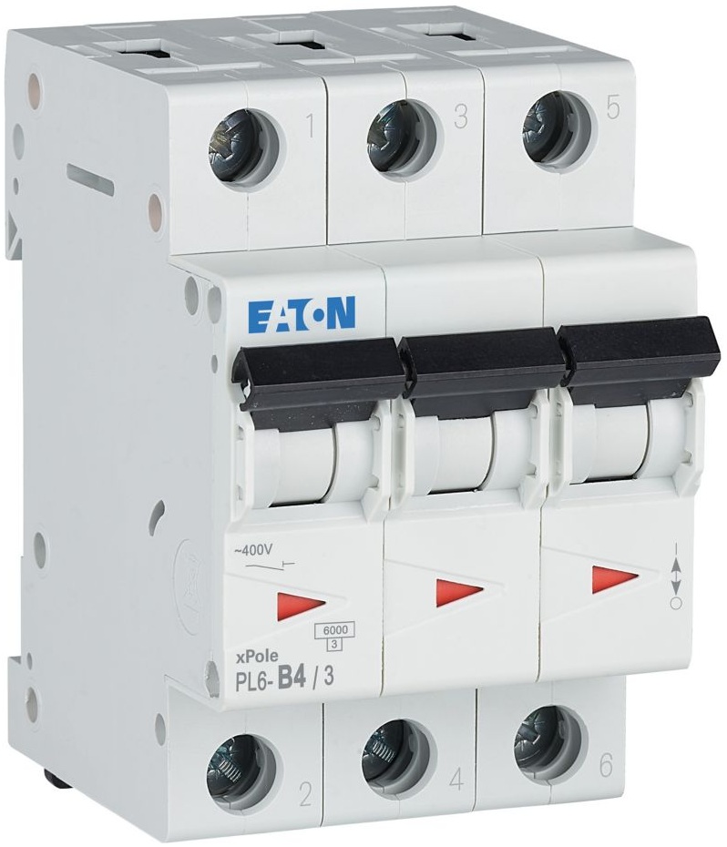 в продаже Автоматический выключатель Eaton PL6-B4/3 (286585) - фото 3