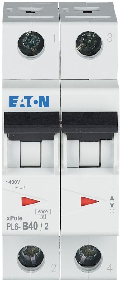 Автоматический выключатель Eaton PL6-B40/2 (286559) цена 419 грн - фотография 2