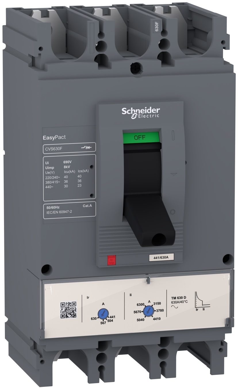 Автоматический выключатель Schneider Electric EasyPact CVS400F TM320D 3P3D (LV540305)