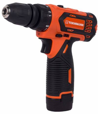Дрель-шуруповерт Tekhmann TCD-12 QC Li v2.0 (851875)