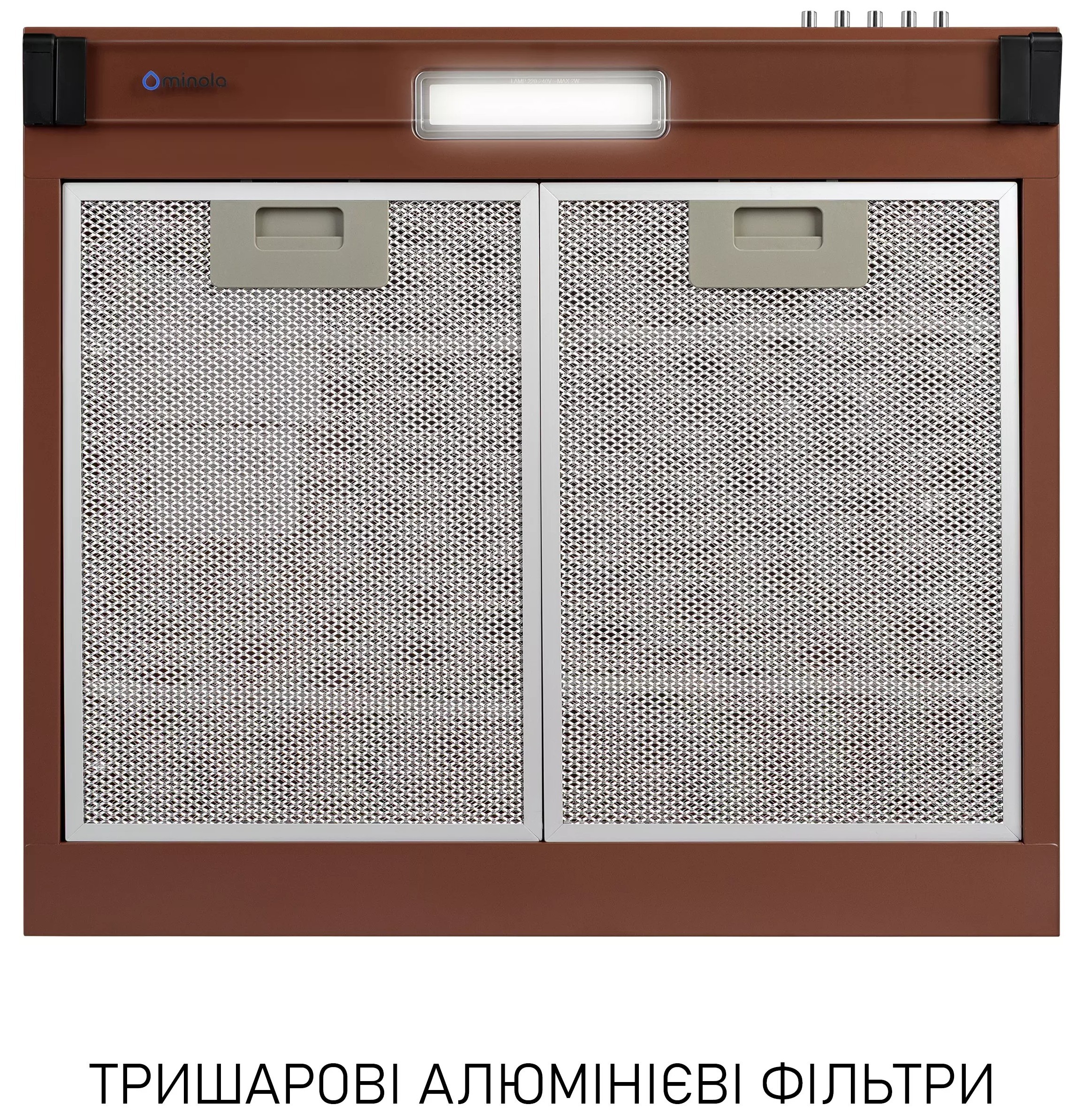 Кухонная вытяжка Minola HPL 522 BR инструкция - изображение 6