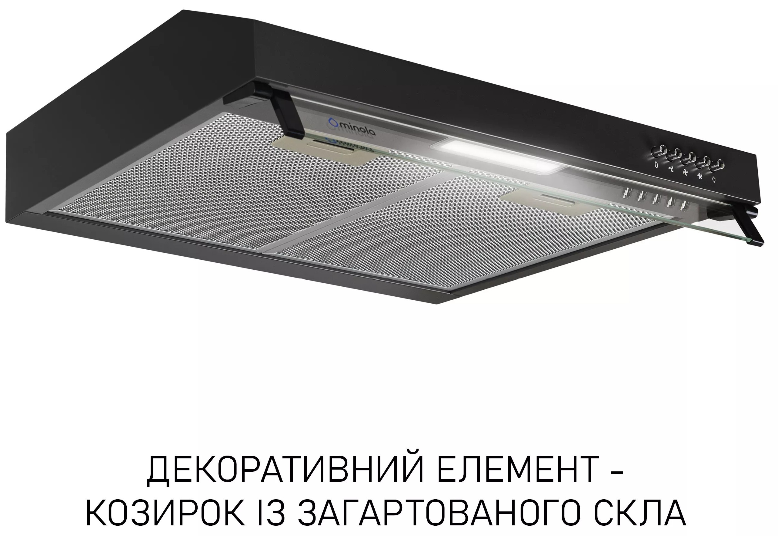 в продаже Кухонная вытяжка Minola HPL 622 BL - фото 3