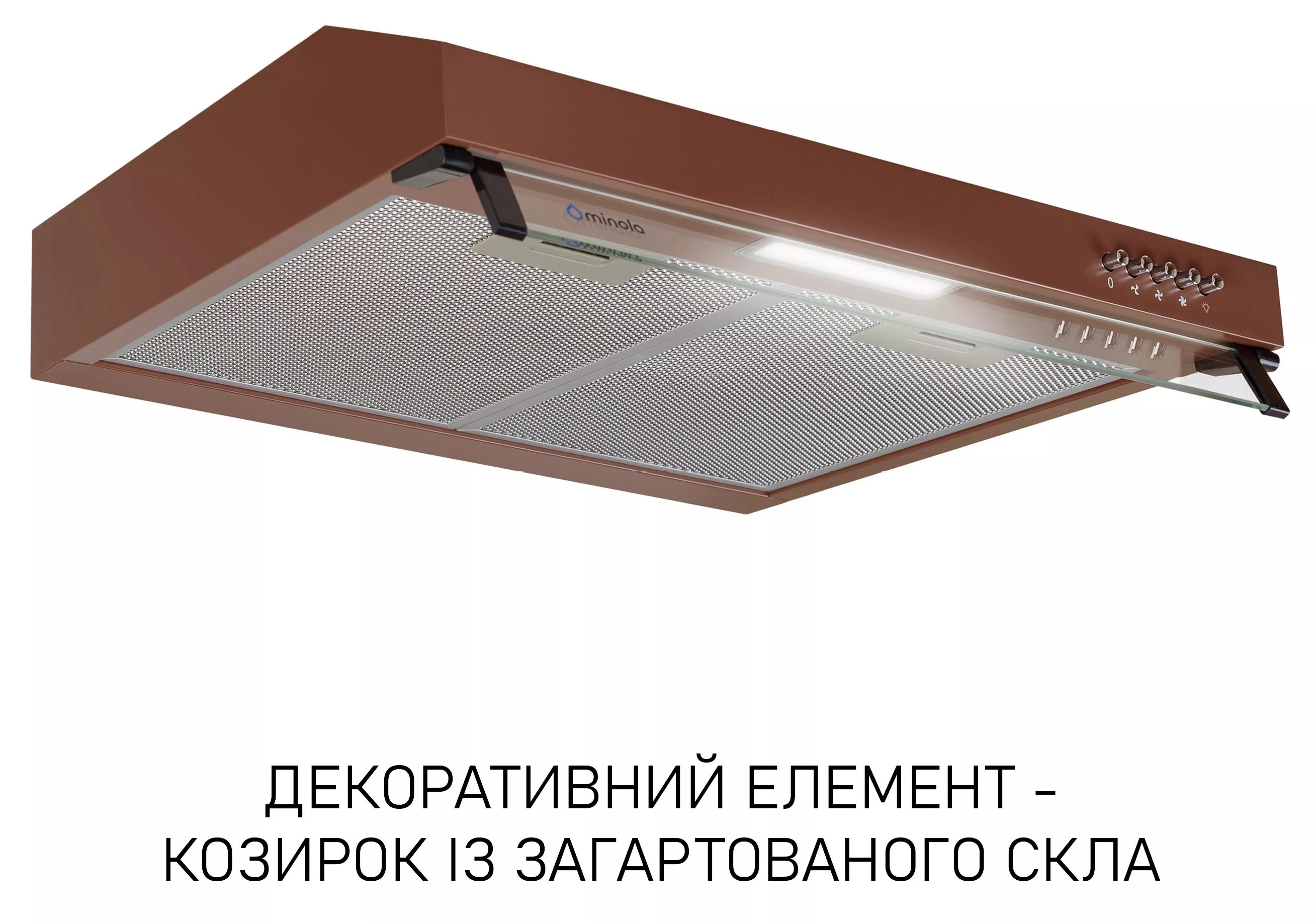 в продаже Кухонная вытяжка Minola HPL 622 BR - фото 3