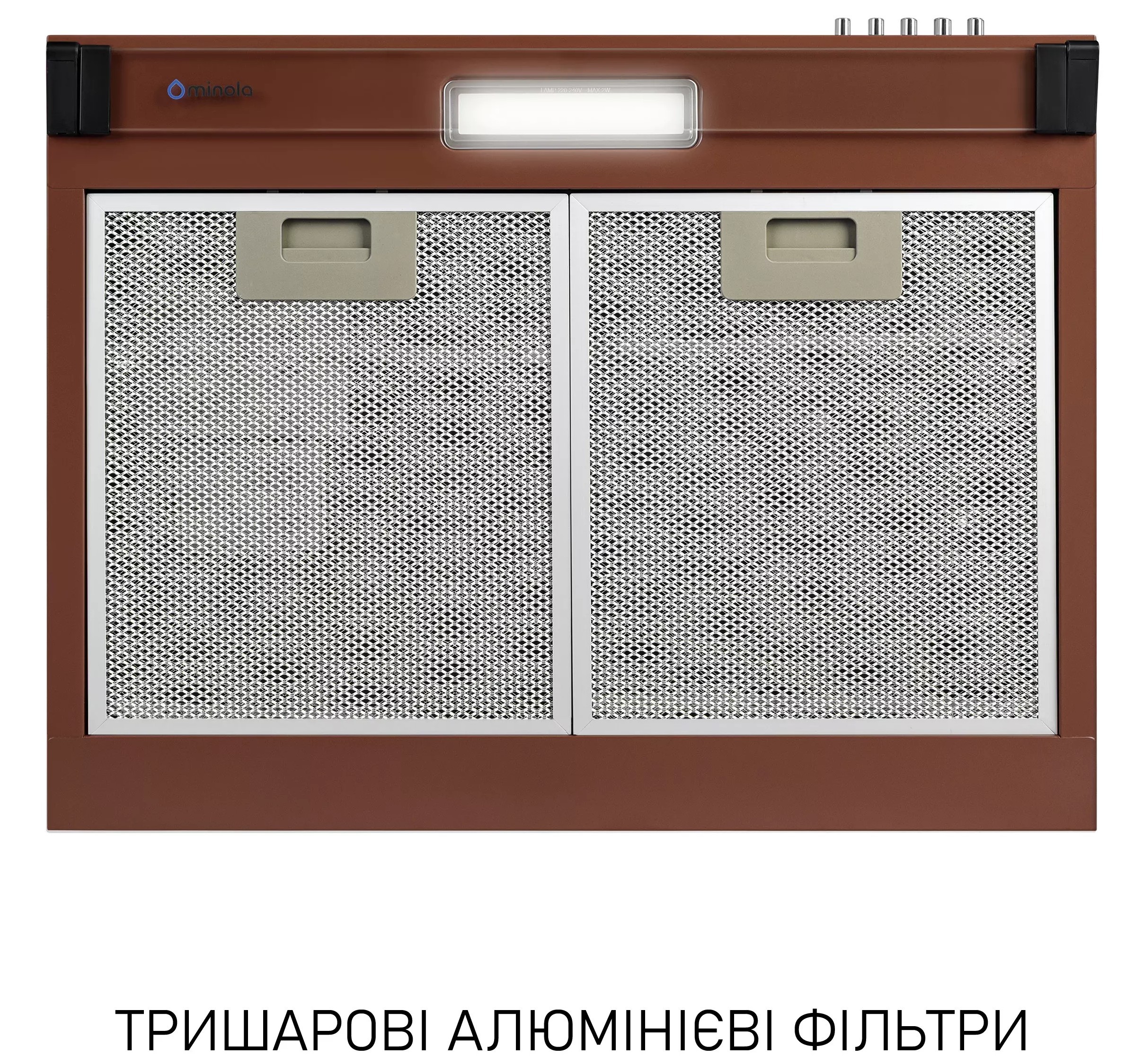 Кухонная вытяжка Minola HPL 622 BR инструкция - изображение 6