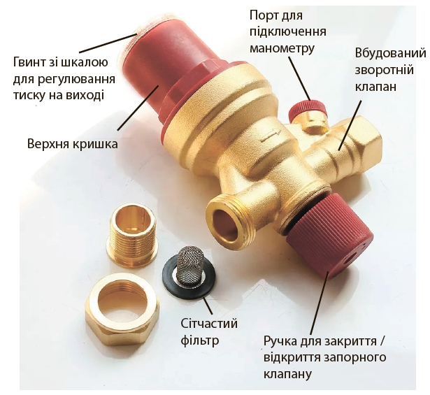 Редуктор для автоматичного наповнення Tervix Pro Line 1/2" (382212) інструкція - зображення 6