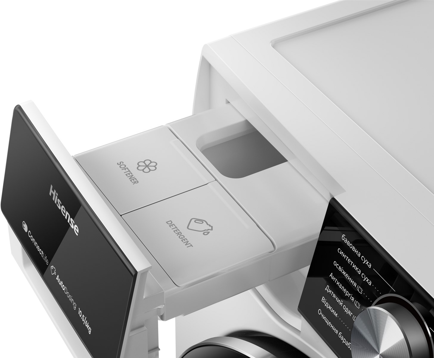 Стирально-сушильная машина Hisense WD5S1045BW/UA отзывы - изображения 5