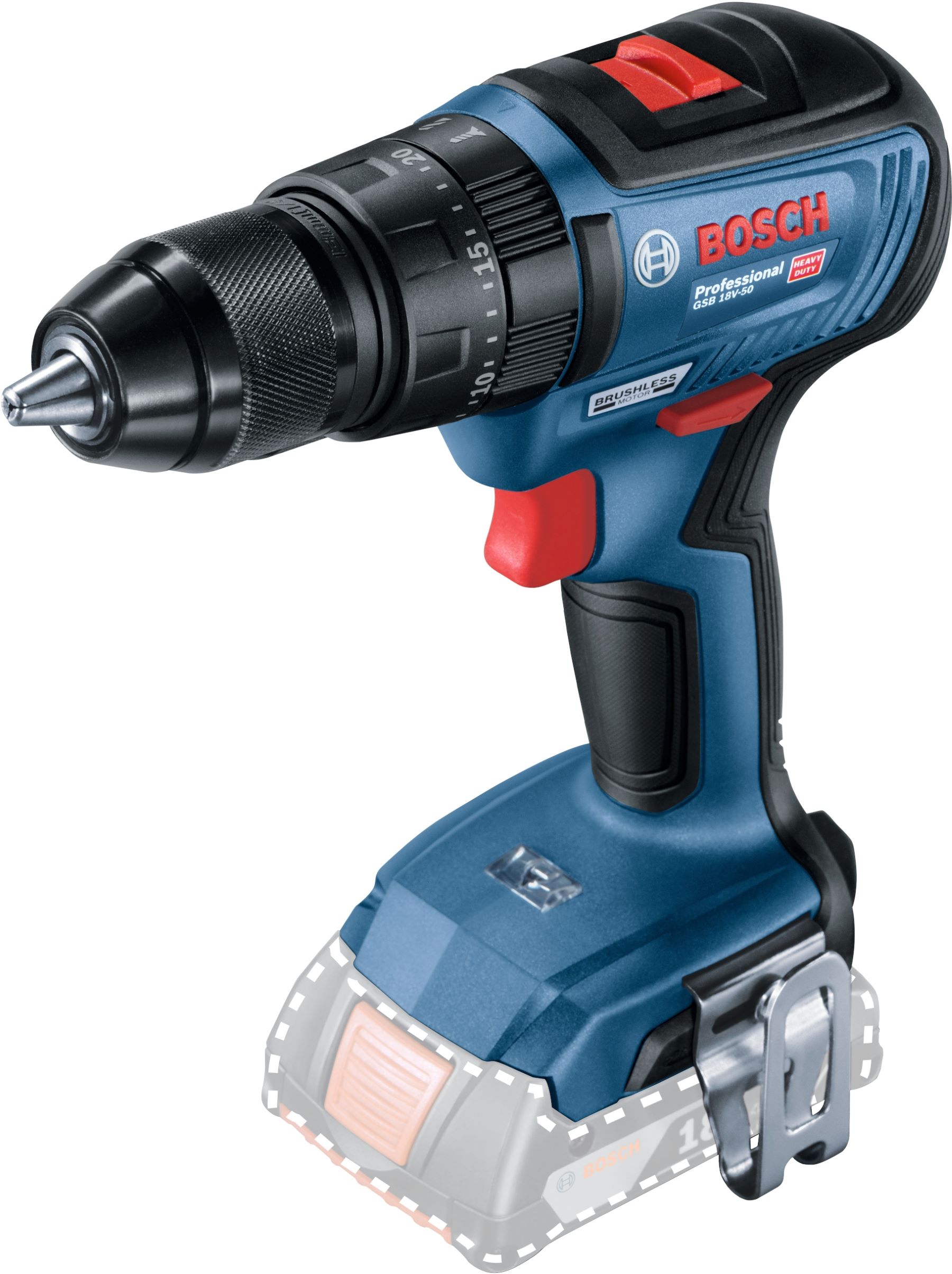 Набор инструментов Bosch GWS 180-LI + GSB 18V-50 (0615990M8S) цена 14982 грн - фотография 2