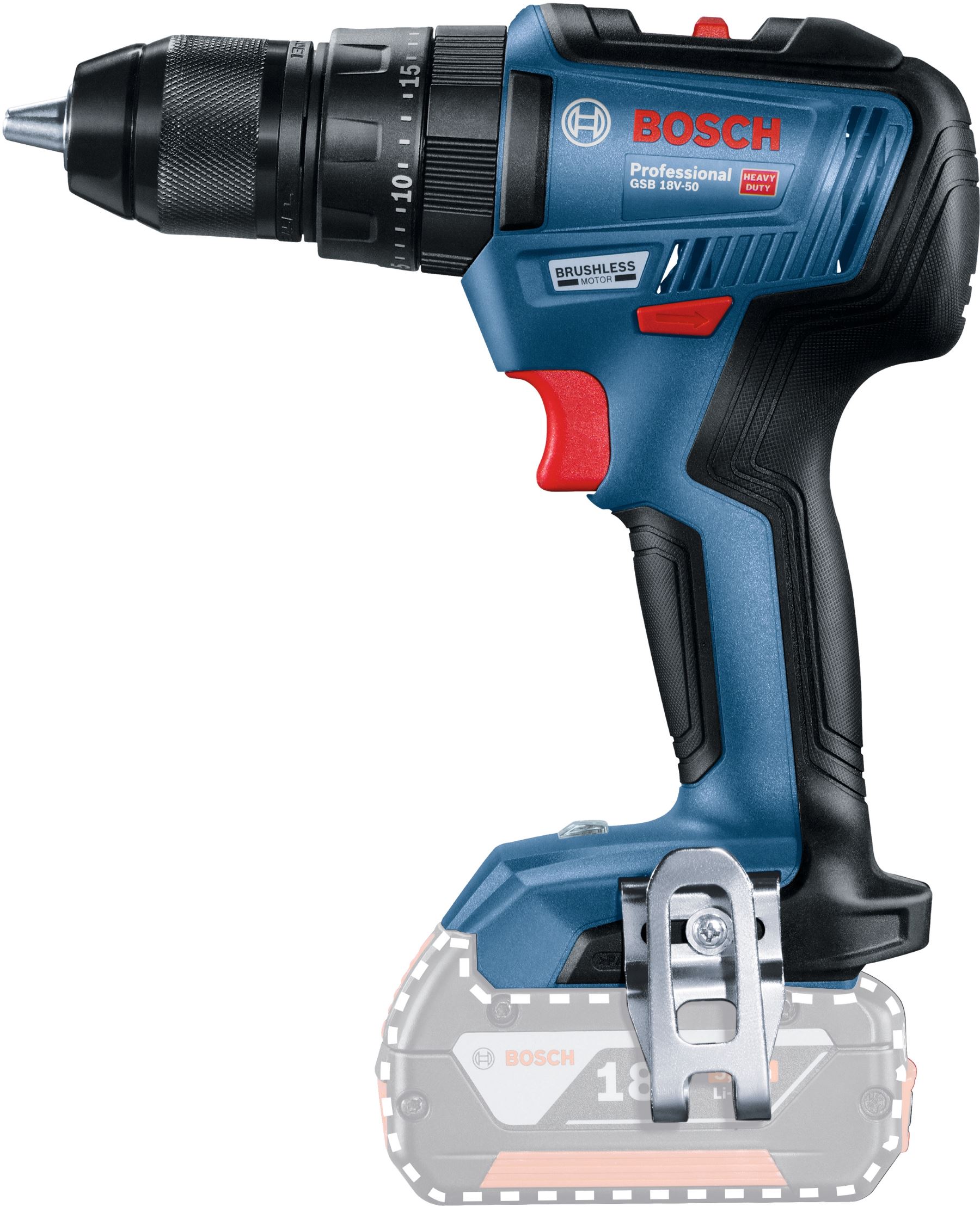 в продаже Набор инструментов Bosch GWS 180-LI + GSB 18V-50 (0615990M8S) - фото 3