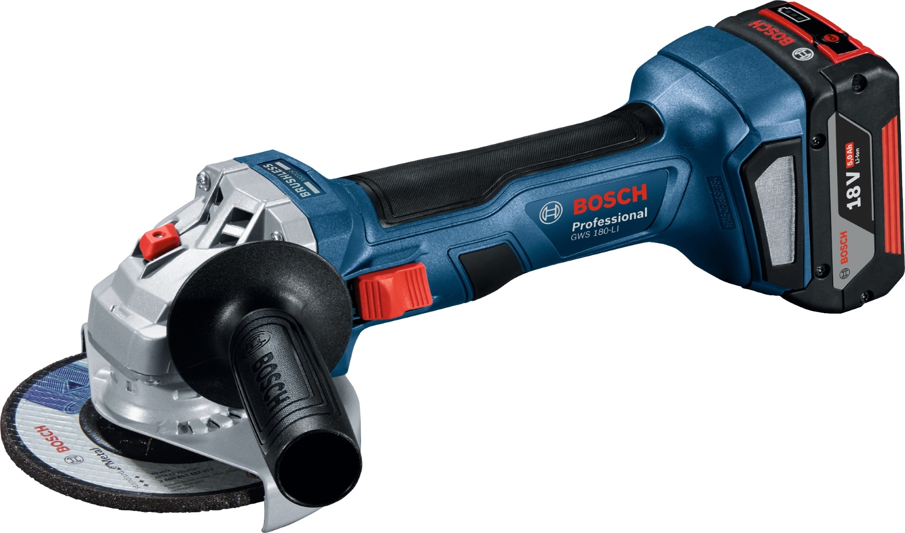 Набор инструментов Bosch GWS 180-LI + GSB 18V-50 (0615990M8S) отзывы - изображения 5