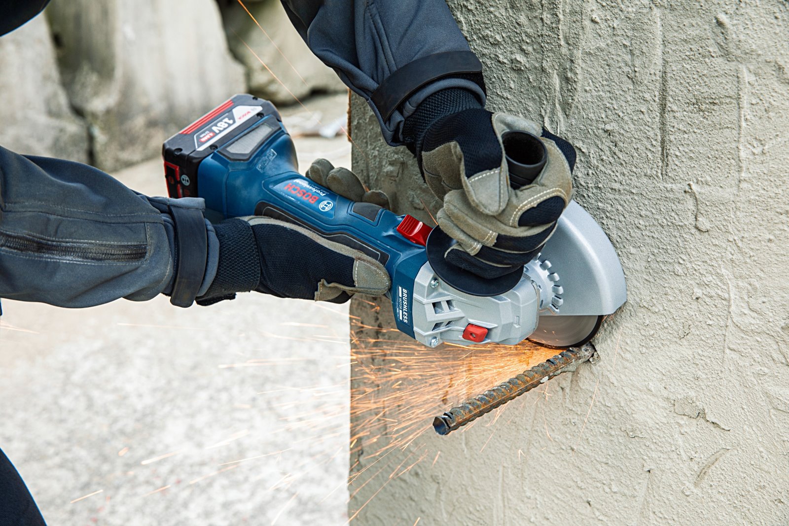 Набор инструментов Bosch GWS 180-LI + GSB 18V-50 (0615990M8S) внешний вид - фото 9