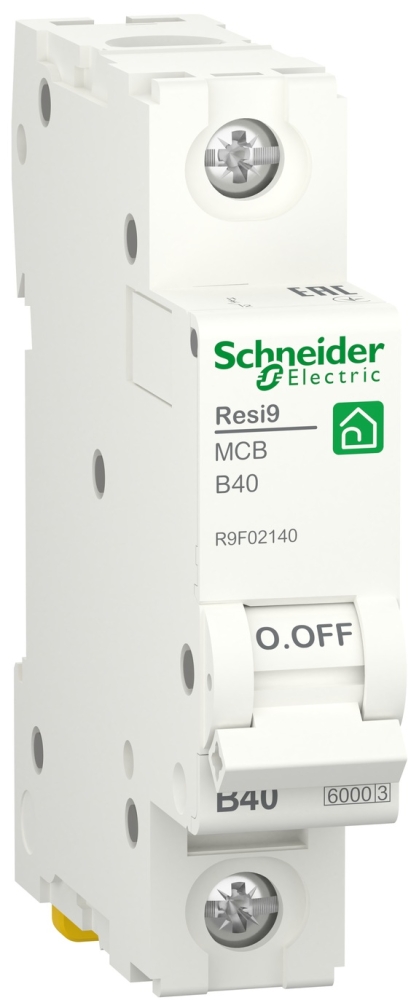 Schneider Electric RESI9 40A, 1P, B, 6kA (R9F02140)