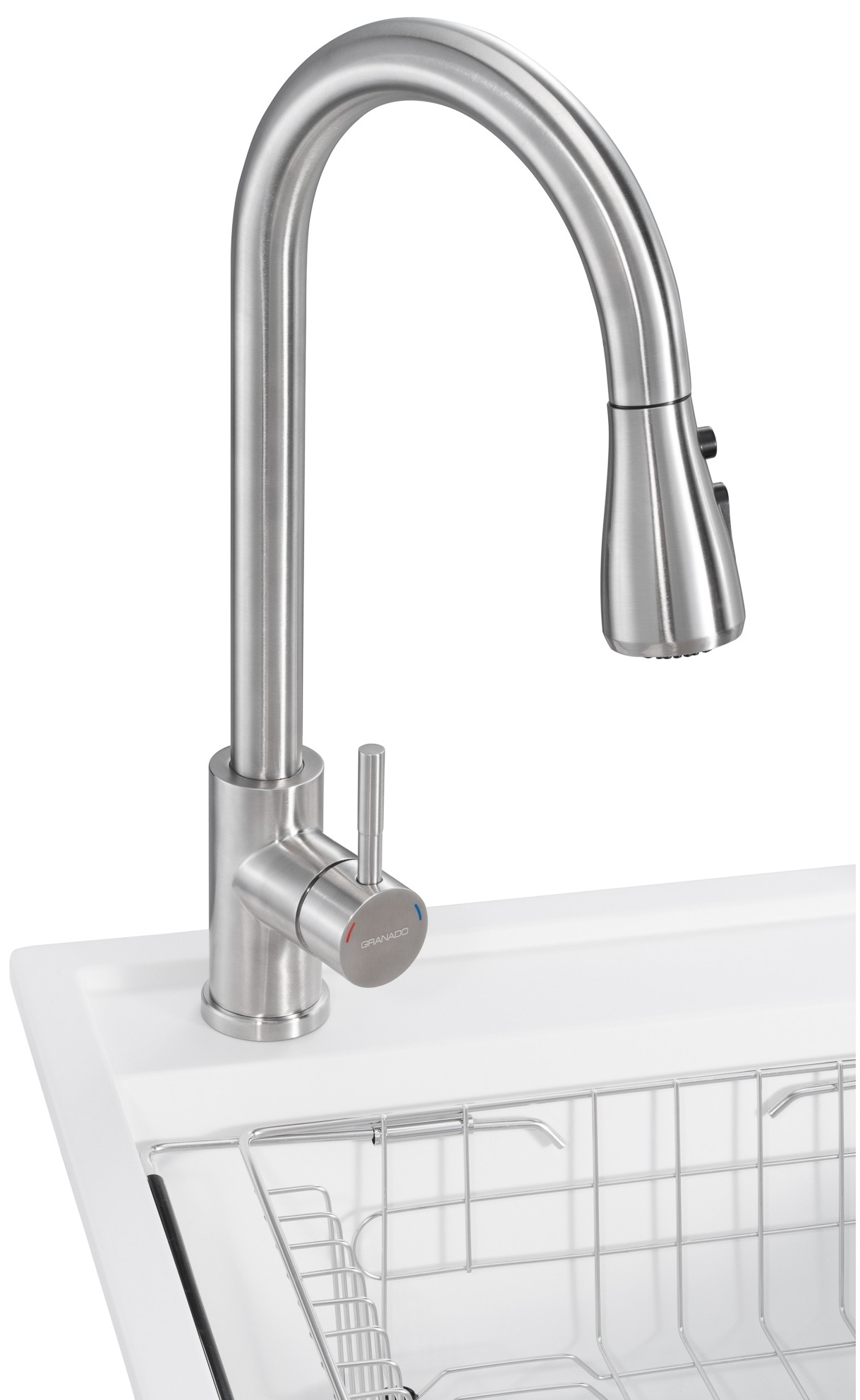 в продажу Кухонна мийка 5 в 1 Granado Basic Estella White - фото 3