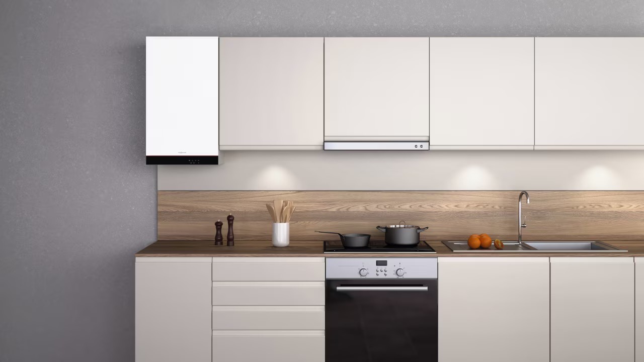 Газовый котел + пакетное предложение Viessmann Vitodens 050-W B0HA 25 кВт 1-конт. с бойлером 120л, датчиком и дымоходом (Z024850) обзор - фото 8