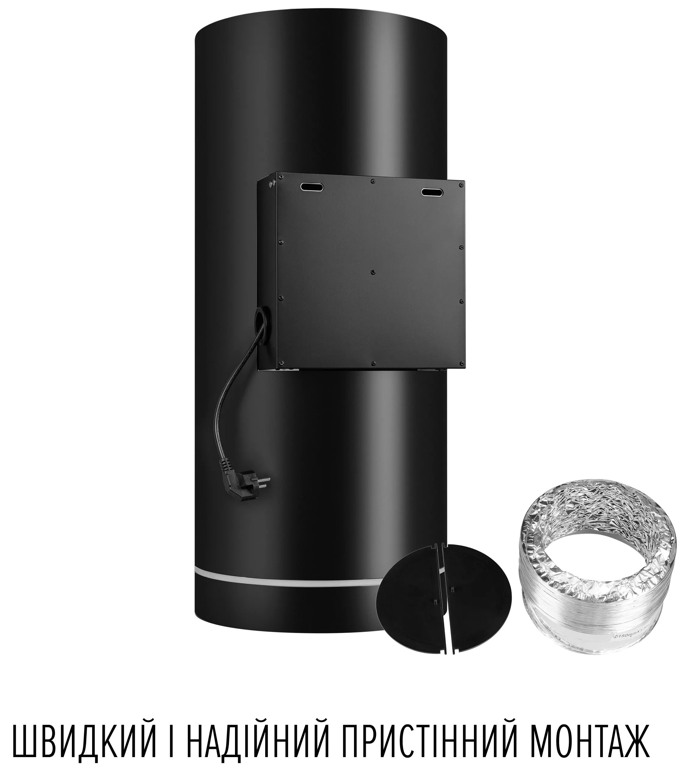 Кухонна витяжка Perfelli Flow 35PEB Nero огляд - фото 11