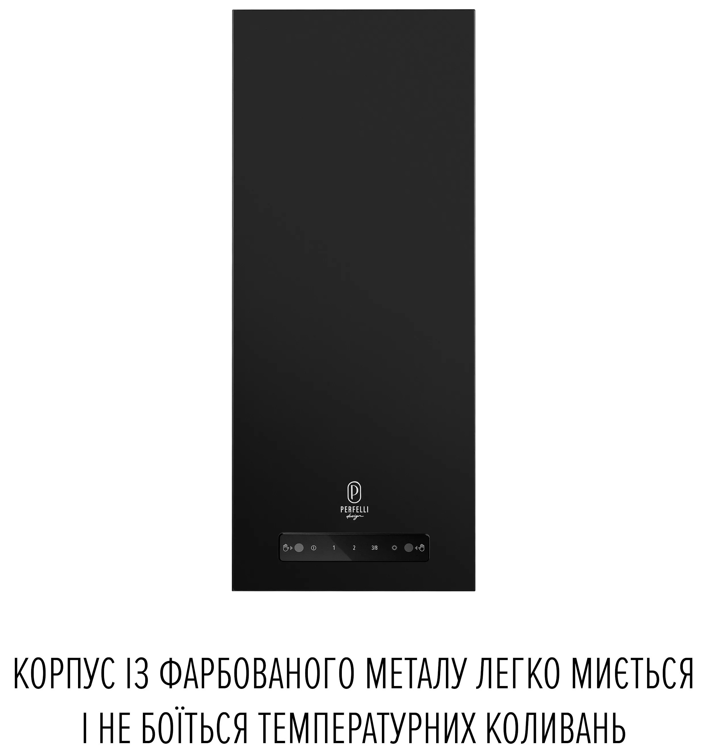 в продажу Кухонна витяжка Perfelli Design Quadro 36 Nero - фото 3