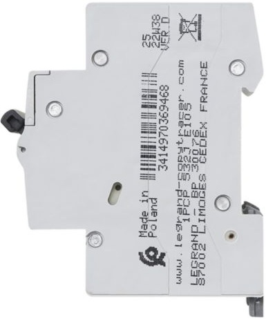 в продажу Автоматичний вимикач Legrand RX3 4P, 63A, C, 4.5kA (419747) - фото 3