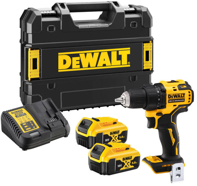 Дриль-шурупокрут Dewalt DCD708P2T