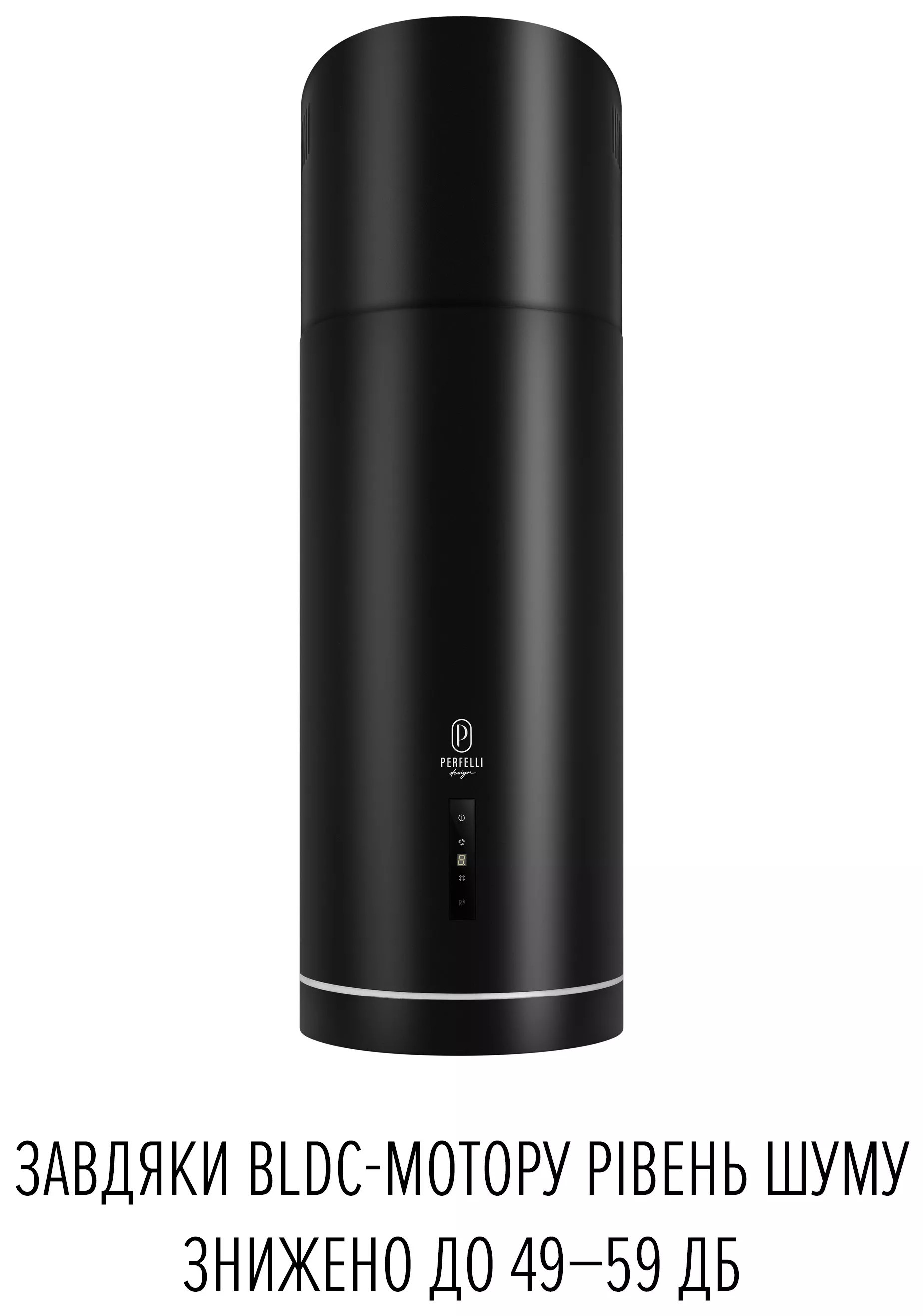 в продаже Кухонная вытяжка Perfelli Design Isola 35 Nero Silenzio - фото 3